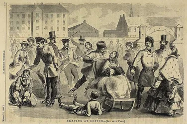 Schlittschuhlaufen in Boston, Harpers